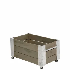 PLUS CUBIC BLOMSTERKASSE GRÅBRUN 45 X 87 X 50 CM