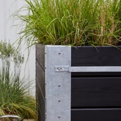 PLUS CUBIC BLOMSTERKASSE SORT 50 X 70 X 120 CM