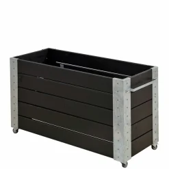 PLUS CUBIC BLOMSTERKASSE SORT 50 X 70 X 120 CM