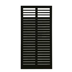 PLUS DECORA HEGN FUNGICIDBEHANDLET & GRUNDMALET 2 GANGE SORT 90 X 180 CM