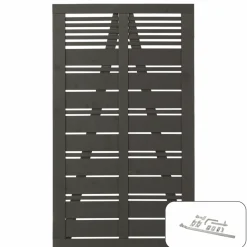 PLUS ENKELTLÅGE FUNGICIDBEHANDLET OG GRUNDMALET UMBRAGRÅ 100 X 170 CM