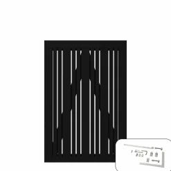 PLUS ENKELTLÅGE FUNGICIDBEHANDLET OG GRUNDMALET SORT 95 X 140 CM