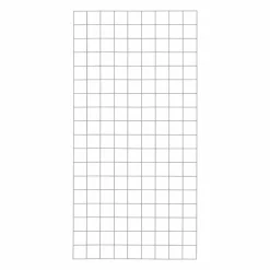 PLUS ESPALIER STÅL GALVANISERET LOOK 90 X 180 CM