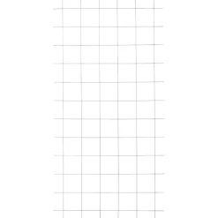 PLUS ESPALIER STÅL GALVANISERET LOOK 90 X 180 CM