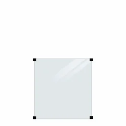 PLUS GLASHEGN HÆRDET LAMINERET KLART 90 X 91 X 0.87 CM