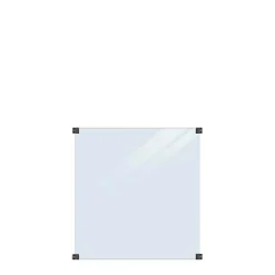 PLUS GLASHEGN LAMINERET KLART 90 X 91 X 90 X 0.80 CM