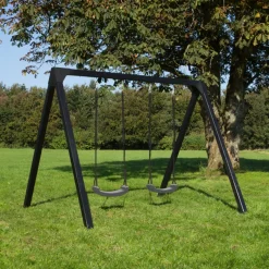 PLUS GYNGESTATIV SORT NÅLETRÆ