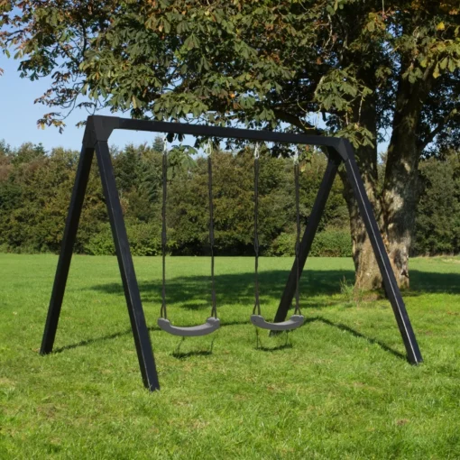 PLUS GYNGESTATIV SORT NÅLETRÆ