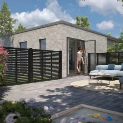 PLUS HEGN FUNGICIDBEHANDLET OG GRUNDMALET SORT 180 X 140 CM