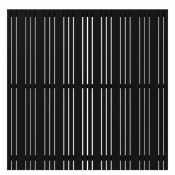 PLUS HEGN FUNGICIDBEHANDLET OG GRUNDMALET SORT 180 X 180 CM