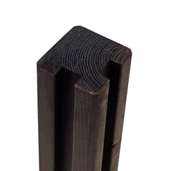 PLUS HJØRNESTOLPE TRYKIMPRÆGNERET NTR KL. A OG GRUNDMALET SORT 9 X 9 X 268 CM