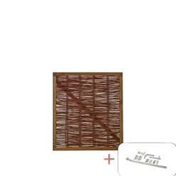 PLUS LÅGE TRÆOLIE MED FUNGICIDER NATUR/PIL 90 X 100 CM