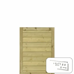 PLUS LÅGE TRYKIMPRÆGNERET 100 X 125 CM