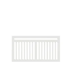 PLUS LINEA HEGN FUNGICIDBEHANDLET & GRUNDMALET 2 GANGE HVID 150 X 80 CM