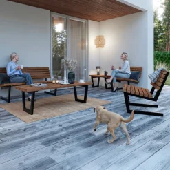 PLUS LOUNGESOFA GYLDENBRUN