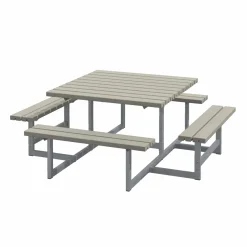 PLUS PICNIC BORDBÆNKESÆT GRÅBRUN