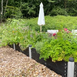 PLUS PIPE 10A HØJBED SORT 36 X 80 X 280 CM