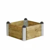 PLUS PIPE BLOMSTERKASSE NATUR 36 X 80 X 80 CM