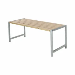 PLUS PLANKEBORD GYLDENBRUN NÅLETRÆ / STÅL