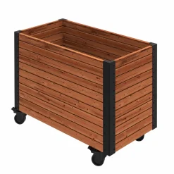 PLUS PLANTEKASSE GYLDENBRUN/SORT 65.50 X 47 X 87 CM