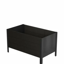 PLUS PLANTEKASSE SORT 46.50 X 46 X 83 CM