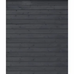 PLUS PROFILHEGN TRYKIMPRÆGNERET OG GRUNDMALET SORT 174 X 203 CM