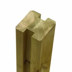 PLUS PROFILSTOLPE M/2 SPOR TRYKIMPRÆGNERET NTR KLASSE A NATUR 9 X 9 X 268 CM