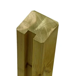 PLUS PROFILSTOLPE M/1 SPOR TRYKIMPRÆGNERET NTR KLASSE A NATUR 9 X 9 X 268 CM