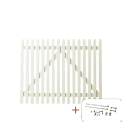 PLUS RETRO LÅGE FUNGICIDBEHANDLET OG GRUNDMALET 2 GANGE HVID 150 X 120 CM