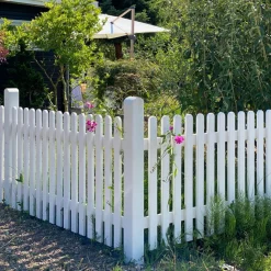 PLUS RETRO TRÆHEGN FUNGICIDBEHANDLET & GRUNDMALET 2 GANGE HVID 150 X 80 CM