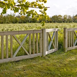 PLUS ROM LÅGE TRYKIMPRÆGNERET NATUR 100 X 75 CM