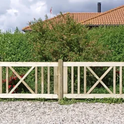 PLUS ROM TRÆHEGN TRYKIMPRÆGNERET NATUR 150 X 75 CM