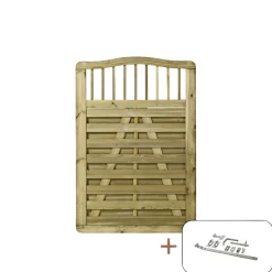 PLUS RONDO LÅGE TRYKIMPRÆGNERET NATUR 100 X 145 CM