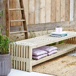 PLUS RUSTIK TRALLEBÆNK 218 CM