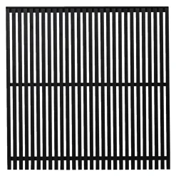 PLUS SENDAI TRÆHEGN FUNGICIDBEHANDLET OG GRUNDMALET SORT 180 X 180 CM