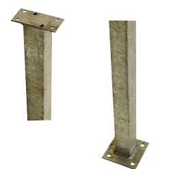 PLUS STÅLSTOLPE VARMGALVANISERET STÅL 4.50 X 4.50 X 103.30 CM