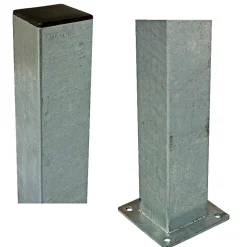 PLUS STÅLSTOLPE VARMGALVANISERET VARMGALVANISERET 150 X 8 X 8 CM