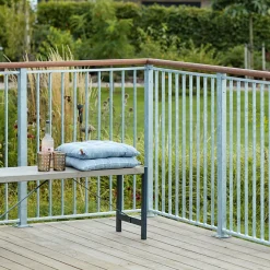 PLUS STOLPE VARMGALVANISERET STÅL 4.50 X 4.50 X 103.30 CM