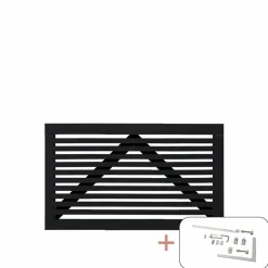 PLUS TOKYO LÅGE FUNGICIDBEHANDLET OG GRUNDMALET SORT 150 X 90 CM