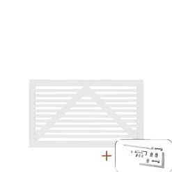 PLUS TOKYO LÅGE FUNGICIDBEHANDLET OG GRUNDMALET 2 GANGE HVID 150 X 90 CM