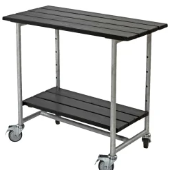 PLUS URBAN SERVERINGSVOGN SORT NÅLETRÆ / STÅL