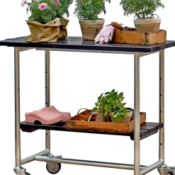 PLUS URBAN SERVERINGSVOGN SORT NÅLETRÆ / STÅL