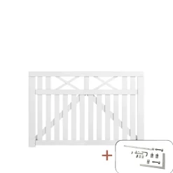 PLUS VINESSE LÅGE FUNGICIDBEHANDLET OG GRUNDMALET 2 GANGE HVID 150 X 98 CM