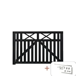 PLUS VINESSE LÅGE FUNGICIDBEHANDLET OG GRUNDMALET SORT 150 X 98 CM