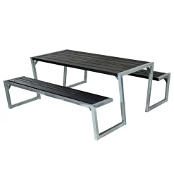 PLUS ZIGMA BORDBÆNKESÆT SORT