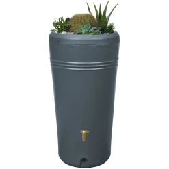 4RAIN REGNVANDSBEHOLDER 230L, H1,14 MTR GRÅ