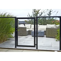 SKAGEN SYSTEMHEGN LÅGE KLAR GLAS 86 X 120 X 0.60 X 0.40 CM