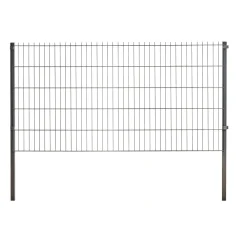 SUPERROOF PANELHEGN 200 X 103 CM HEGN GRÅ GALV. STÅL