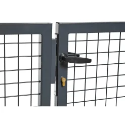 SUPERROOF PANELHEGN 3.00 X 1.03 M LÅGE GRÅ GALV. STÅL