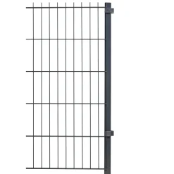 SUPERROOF PANELHEGN H150 STOLPE GRÅ GALV. STÅL